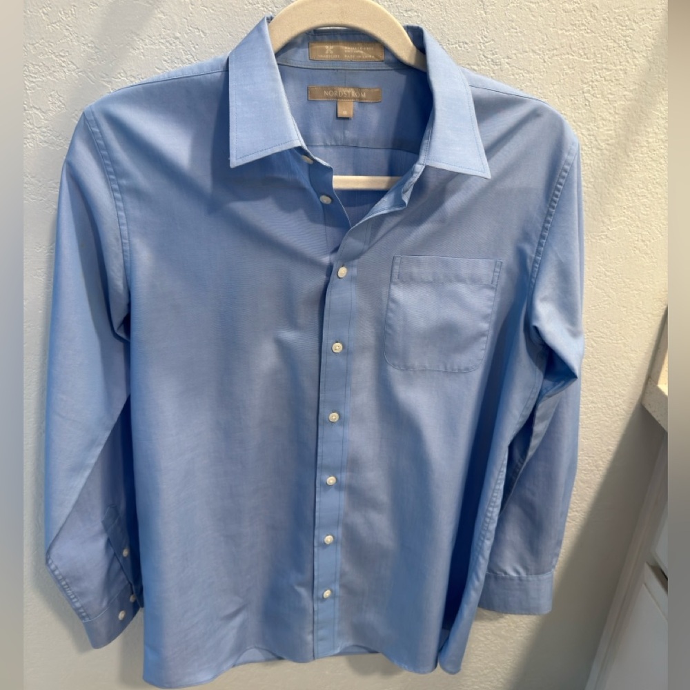 Nordstrom’s boys 18 button down dress shirt